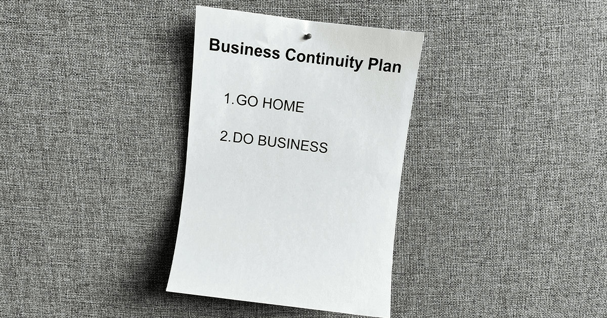 Business Continuity Plan