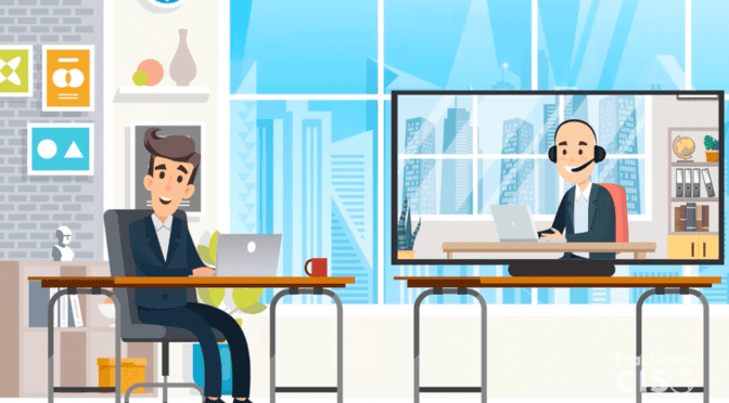 CISO in a video call with a CTO.